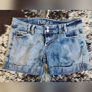 Rue21 Light Blue Denim Shorts